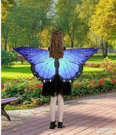 satic matic: Model br4 Krila od mekog materijala sličan svilenoj marami Ima lastiš — 3