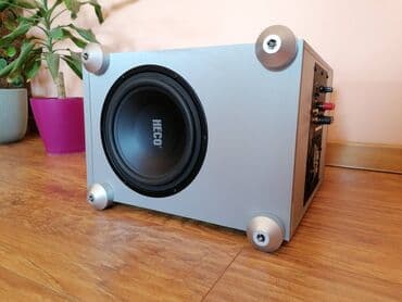 i pad: Heco Vogue 5.1A Subwoofer: Snaga: 60/120 W RMS Frekventni odziv — 8