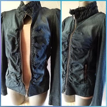 muške zimske jakne sa krznom: Nova Tesini biker jacket 40 Boja: Plava Dužina: Kratka — 3