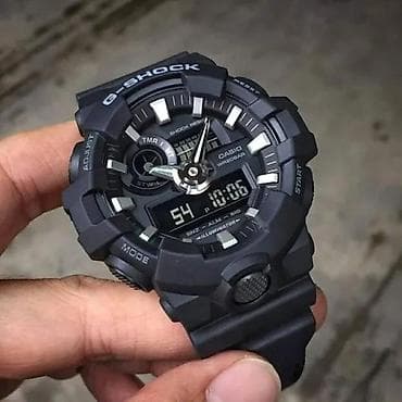 zenski satovi casio: Casio G-Shock GA-700-1B Potpuno NOV sat Casio G-Shock GA-700-1B — 1