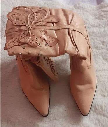 bez bermude: Čizme, 37, bоја - Bež — 3