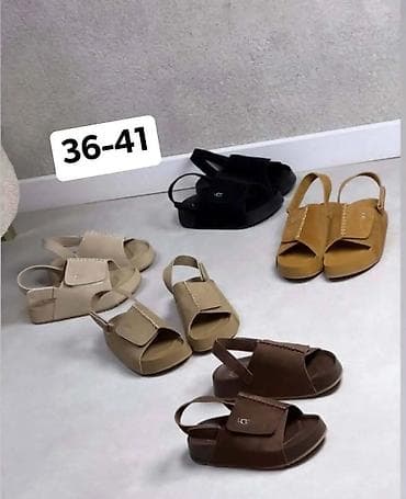 sandale na platformu sa zatvorenim prstima: Ženske platforme sandale UCC - Model: otvoreni prsti, zatvoreno — 2