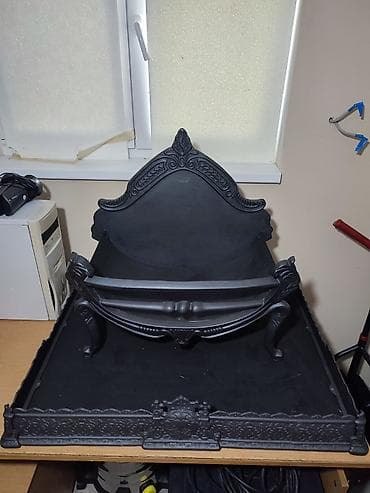 Maintenance devices: Liveno gvozdeno ognjište/korito za kamin sa dekorativnom podlogom - — 5