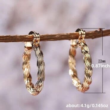 mindjuse beograd: Hoop earrings — 1