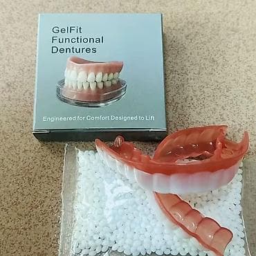 flaster za temperaturu: GelFit Functional Dentures – funkcionalne gel proteze - Set zubnih — 3