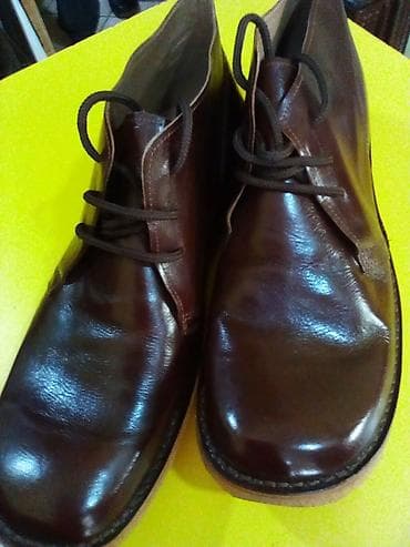 kožne cipele zrenjanin: Kožne muške cipele – klasične chukka/derby gležnjače - Materijal — 1