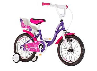 Dečiji bicikli: Bicikl kids Visitor Princess 16" 9" V-brake + kontra, 105–125 cm — 1