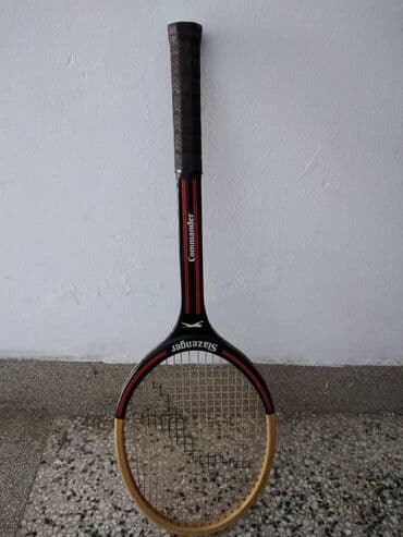 Stoni sportovi: Tenis reket Slazenger drveni,vintage,malo iskrivlljen — 2