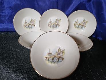 porcelanske solje za caj: Cinije 1949g +. J.Seltmann Vohenstrauss Bavaria. Komada 6 u — 1