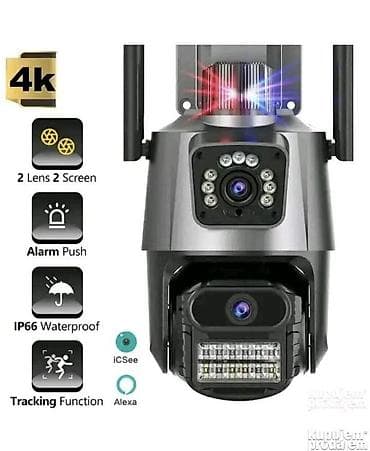 Kamera sa DVA SOCIVA odnosno dve nezavisne kamere jedna fiksna i jedna