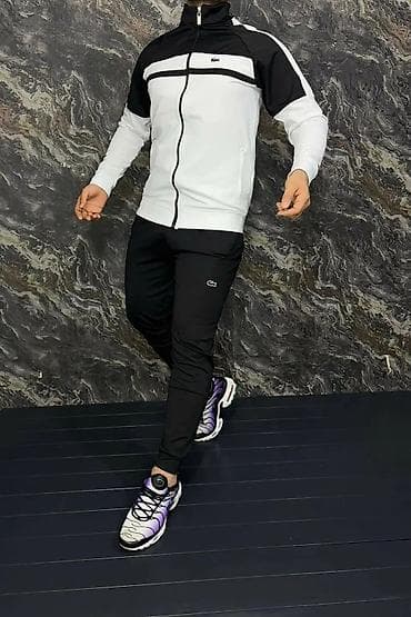 lacoste crne patike: Komplet, 2XL, Lacoste, bоја - Šareno, Poliester — 1