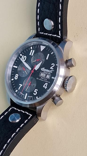 casio sat digitron: Ingersoll “Sir Alan Cobham” Edition – automatski pilotski hronograf - — 10
