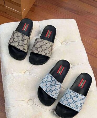 visece mindjuse sa cirkonima: Fashion slippers, Louis Vuitton, 40 — 2