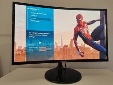 монитор samsung syncmaster: Samsung zakrivljeni monitor 27"   Prodajem monitor Samsung, 27" FHD — 17