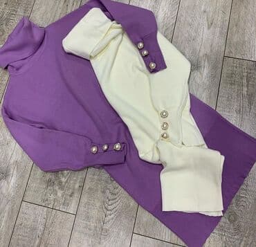 tunika haljina: Haljina tunika PAMUK konac elastin Vel S M L Xl SNIŽENJE Novo VRHUNSKI — 3