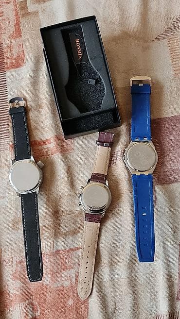 pulsar satovi: Set od 3 muška ručna sata 1) HONMIN HM8009 - Hronograf stil sa — 5