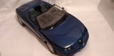 kinder joy harry potter figurice: Maisto Alfa Romeo Spider 1:18 Thailand,fali z.branik,slomljeno staklo — 1