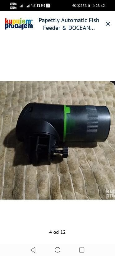 Oprema za kućne ljubimce: Automatska Papettly hranilica za ribe, model CY-019A, omogućava — 2