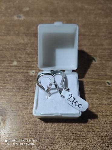 Sweatpants: Srebrne minđuše – više modela - Model 1 (2950): Kačenje na zatvarač — 8