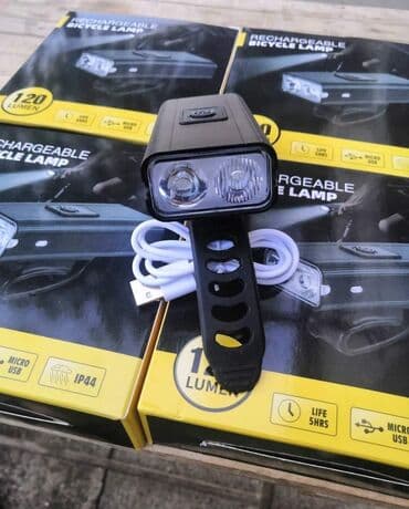 polovni gumeni camci: Prednje Led svetlo za biciklo. Puni se preko USB kabla koji se — 1