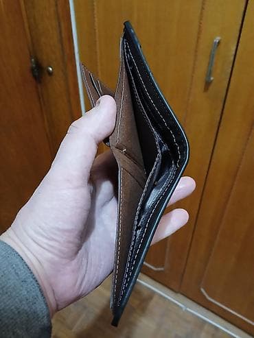 black ugg boots: Muški novčanik Carrken Style - Materijal: glatka eko/PU koža u — 7