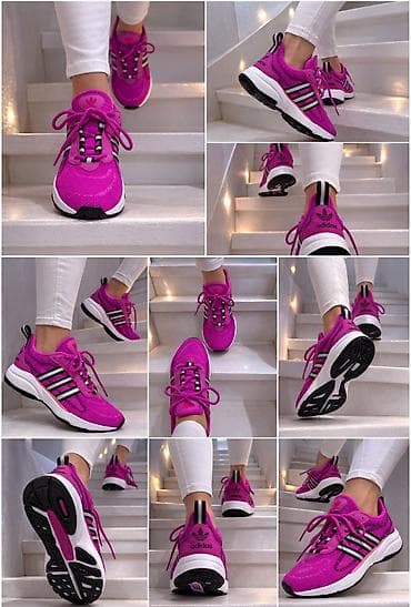High boots: Adidas ženske patike – fuksija/roze - Sportsko-lifestyle model sa — 3
