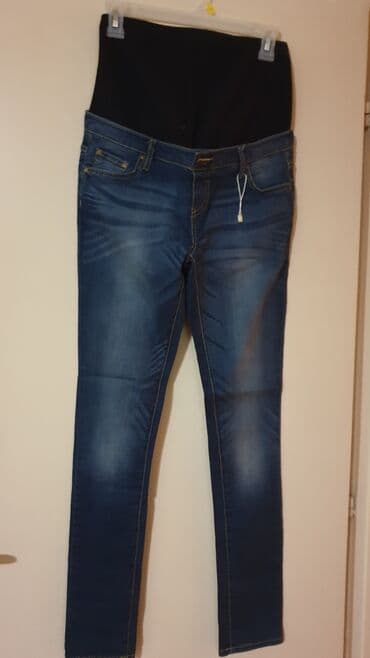 ledzend pantalone: Zara-trudnicke farmerke s-m--made in italy — 1