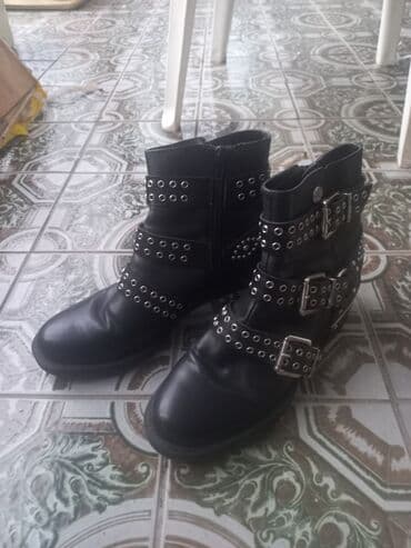 bež čizme od brušene kože: Ankle boots, Guess, 39 — 2