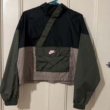 Coats and trench coats: Windbreaker, S, Nike, color - Multicolored, Polyester — 1