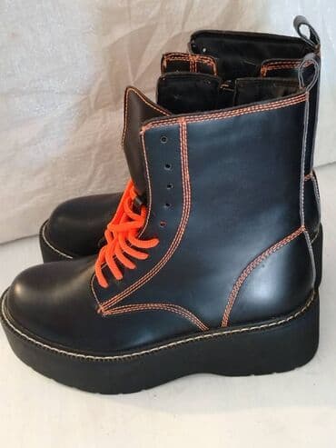 Oxfords: High boots, 38 — 4