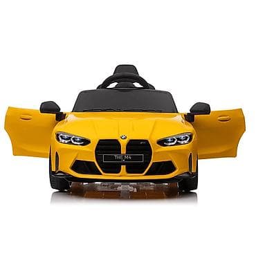 Children's Electric Cars: BMW M4 Žuti – dečiji automobil na akumulator (licenciran) Šifra — 2