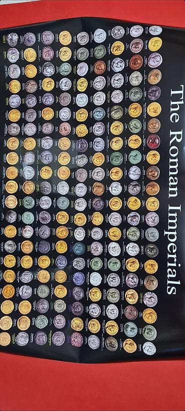 ☆ Poster “The Roman Imperials” "RIMSKI IMPERATORI" prikazuje