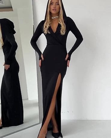 Muška odeća: ❤️❤️Elegantna maxi haljina s kapuljačom
✅1900 din — 3