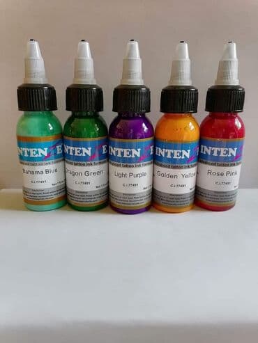 lilly sociva u boji: Intenze boje za tetoviranje Cena:1500din Pakovanje 30ml Rok trajanja — 4