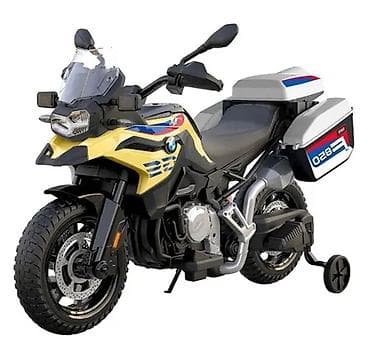 bmw za decu: Dečiji motor na akumulator BMW F850 GS – žuti Električni motor za — 1