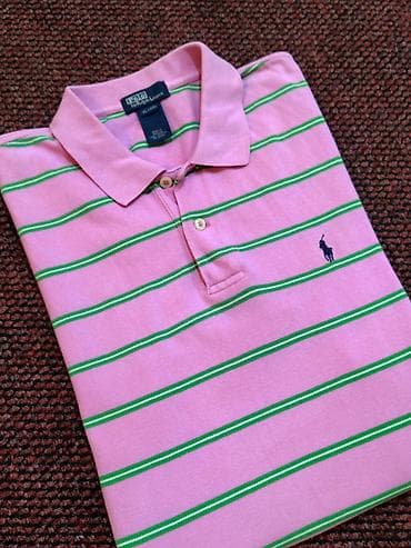 velicina vuka: Polo Ralph Lauren muška pamučna majica Vrhunska prvoklasna — 2