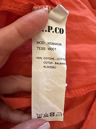 ulosci za salonke: AT.P.CO Her – duga narandžasta haljina na preklop - Model: maxi/duga — 5