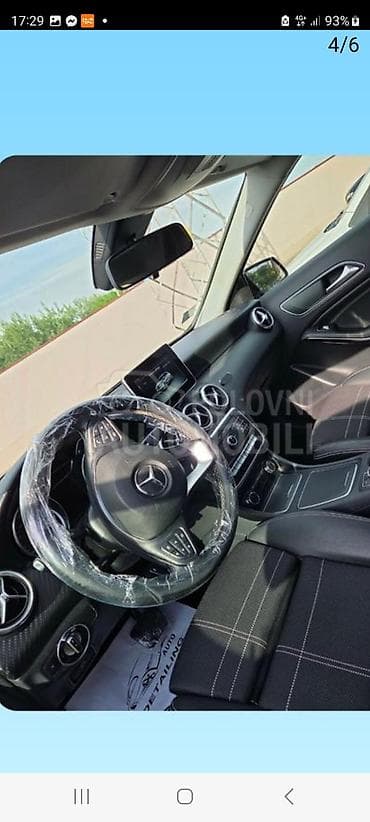 polovna kosacica: Mercedes-Benz A-klasa (W176) – hečbek, crna boja. Istaknute — 1