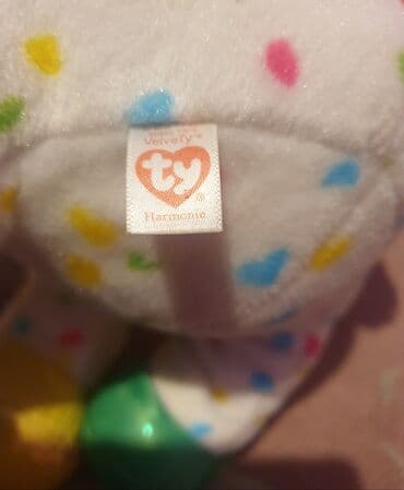 svetleca haljina za devojcice: TY BEANIE BOOS jednorog original plisana igracka Harmony. Ogromna — 2