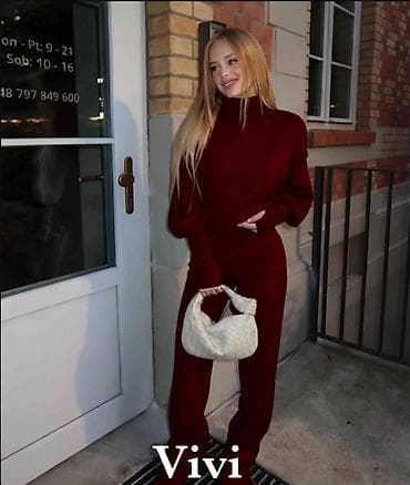 VV, One size, Jednobojni, bоја - Bordo