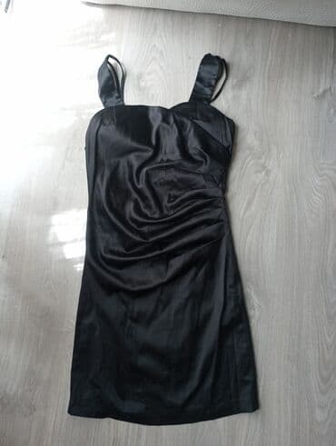 S, color - Black, Cocktail, With the straps — 2