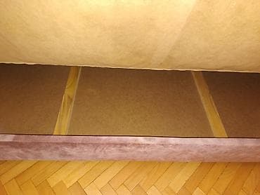 dvosed na spustanje: Trosed na razvlačenje sa kutijom za posteljinu dubinski očišćeno - — 3