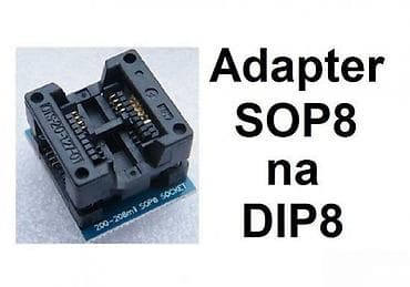 Kuhinjski aparati: Adapter SOP8 na DIP8 - ZIF programatorsko ležište za SOP8 (SOIC8) — 2