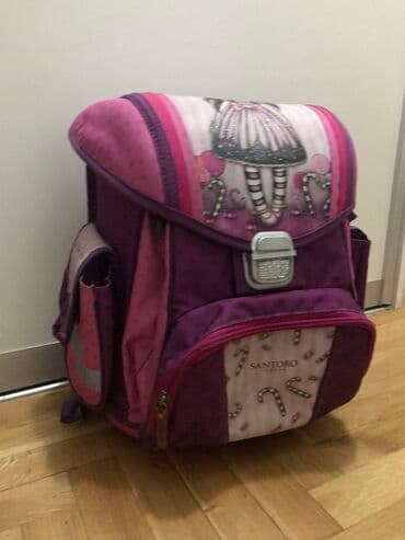 Kid's backpack, For girls, color - Purple