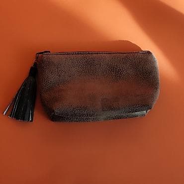 iqos lil solid 2.0 boje: Kozmetička torbica/neseser od tamnozelene veštačke kože sa efektom — 3