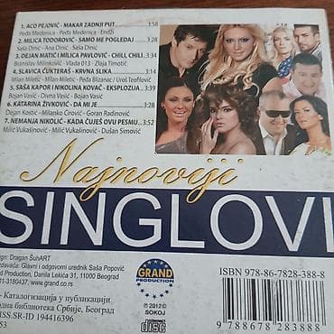 странци 2008: CD kompilacija: Najnoviji singlovi – Grand Production Format: kompakt — 2