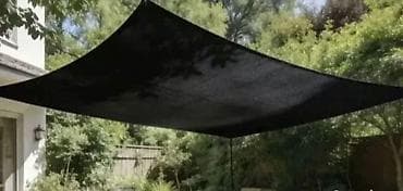 strelicija biljka: Zastitno Platno Tenda -Tenda Ibica Crna 95% UV blokada i prozračni — 3
