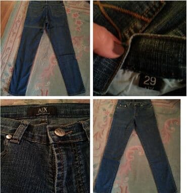 hm pidzama sa srcima: Armani exchange farmerke original su !! Broj 29, ali vuče na 28-29 — 3