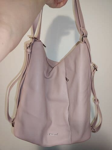 guess torbe akcija: Ženska torba preko ramena – svetloružičasta (pudrasto roze) - — 1