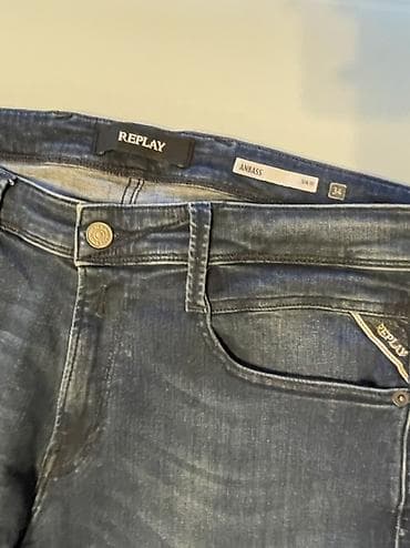 moderne pantalone 2023: Replay Anbass muške farmerke – Slim fit - Model: Anbass - Kroj: Slim — 2